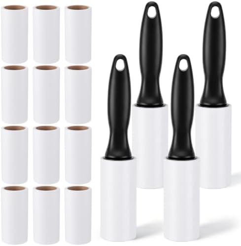 Lint Roller for Pet Hair, 960 Sheets, 4 Handles & 16 Refills by Unknown