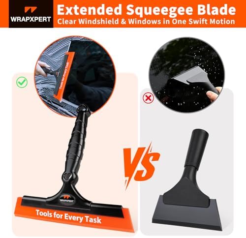 WRAPXPERT Window Tint Squeegee 8.3-Inch Silicone Squeegee - Image 2