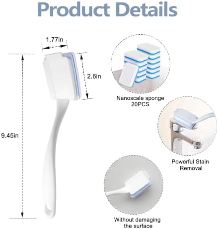 Long Handle Melamine Sponge Brush - Image 2