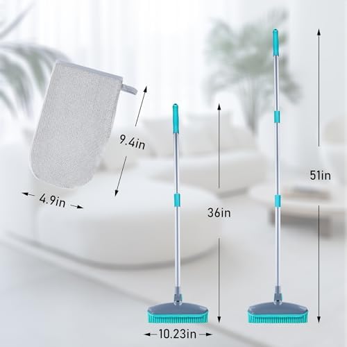180°Rotating Head Rubber Broom - Image 5
