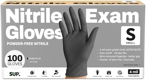 Nitrile+ SUP Exam Plus Gloves, Powder-Free Disposable by SUP