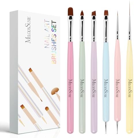 MelodySusie Nail Art Brushes Set by MelodySusie