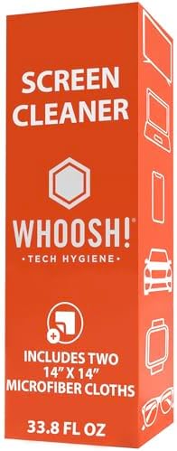 WHOOSH! Screen Shine Pro – TV Screen Cleaner & Cloth, 16.9 fl oz - Image 3