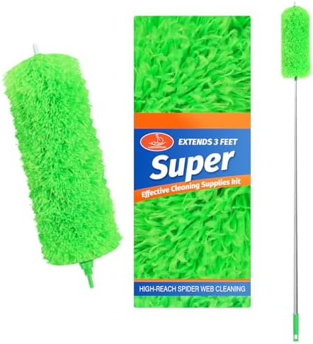 ZZ LAZYCOTTAGE Ceiling Fan Cleaner Duster, Microfiber Feather Duster by ZZLAZYCOTTAGE