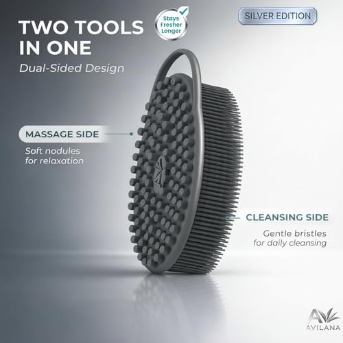 Avilana Silver Edition Body Scrubber - Image 4