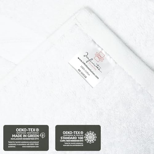 Infinitee Xclusives 100% Cotton Luxury Wash Cloths - Image 4
