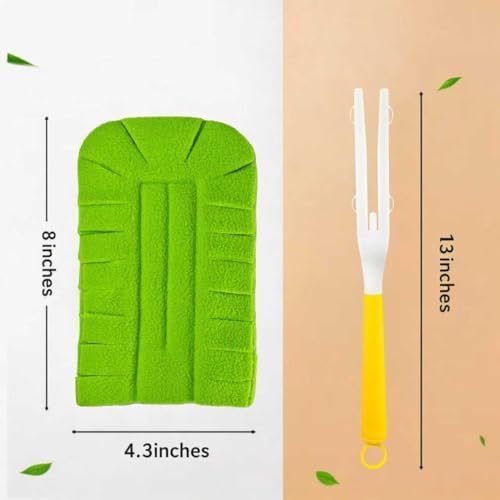5 PCS Reusable Fleece Duster Refills, Washable Pads - Image 2