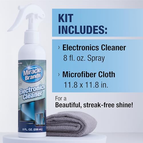 MiracleSpray for Electronics Cleaning, Safe Multisurface Cleaner for Any TV - Image 3