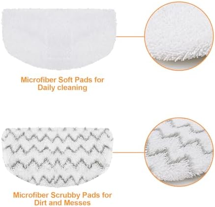 6 Pack 1940 Steam Mop Replacement Pads - Image 3