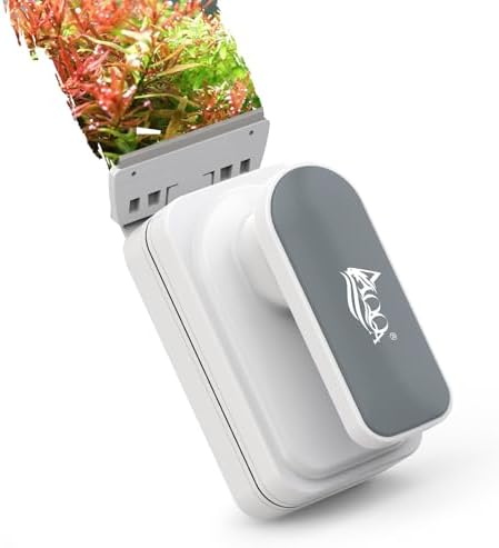 AQQA Aquarium Glass Cleaner, Double-Side Algae Scraper by AQQA