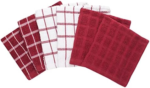 Ritz Terry Check Dish Cloth Set: Highly Absorbent & Super Soft - Image 2