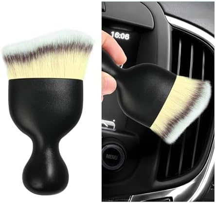 Dickno Car Interior Dust Brush, Soft Scratch Free Auto Detailing Brushes by Dickno