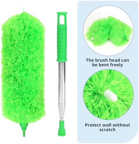ZZ LAZYCOTTAGE Ceiling Fan Cleaner Duster, Microfiber Feather Duster - Image 4