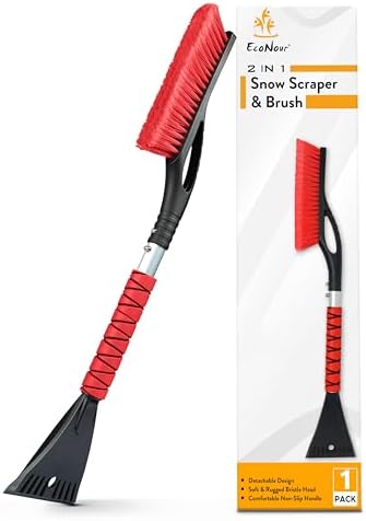 EcoNour 27" Snow Brush & Ice Scraper by EcoNour