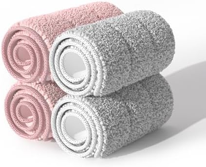 JOYMOOP Mop Replacement Pads, Reusable Microfiber Mop Pads by JOYMOOP