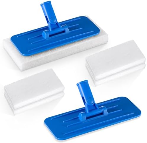 Maxdot 6 Pcs Swivel Threaded Scrub Floor Pad Holder by Maxdot