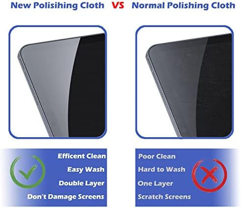 8 Pack Polishing Cloth for Apple, Microfiber Cleaning Cloth, Soft and - Image 4