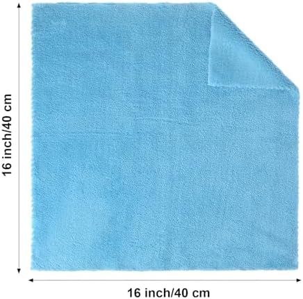 Shimeyao 30 Pcs 16 x 16 Inch edgeless Microfiber Plush Towels - Image 2