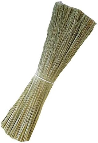 #1 Grade Natural Craft Broomcorn 20" Hurl/Outsides, 1 Pound, Broom Making by ParkerHomestead
