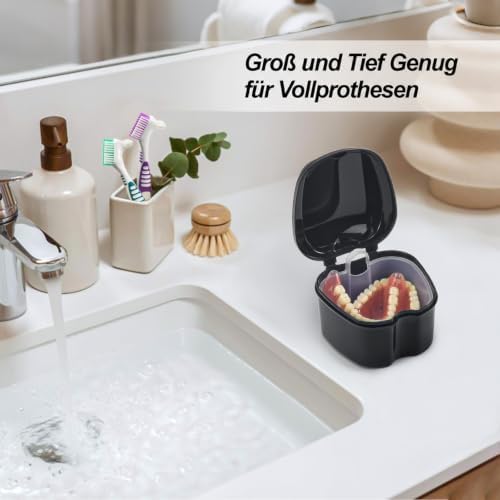 Denture Bath Case Retainer Cleaner Case - Image 4