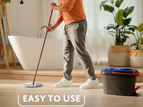 Household Mops & Bucket Sets, 2-Tank Spin Mop System - Image 4