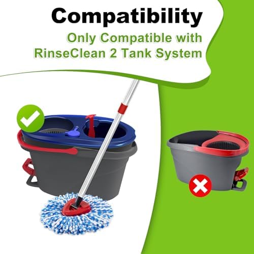 Spin Mop Replacement Head, Base - Image 2