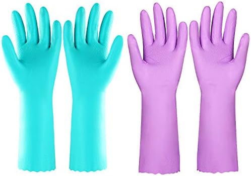 Elgood Reusable Dishwashing Cleaning Gloves by householdcleaninggloves