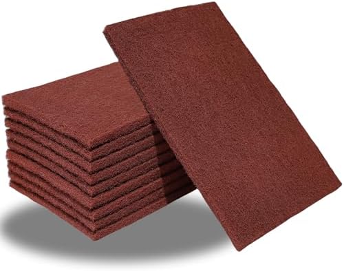 Tonmp 10 Pack 6" x 9" 400 Grit General Purpose Scuff Pads by Tonmp