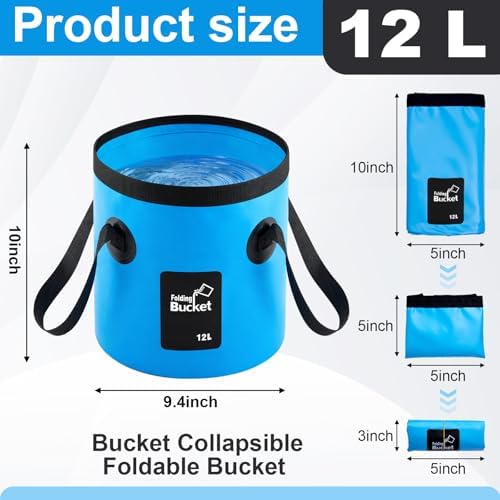 3 Gallon 3 Pack Collapsible Bucket - Image 2
