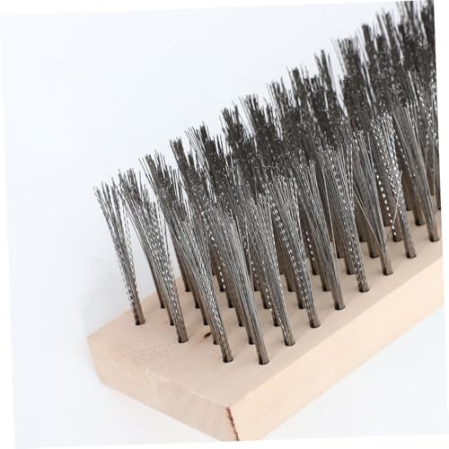 MERRYHAPY Stainless Steel Heavy Duty Deck Scrub Brush - Image 3