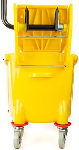 RKMB36-Y Commercial Side Press Wringer Mop Bucket 36 qt / 9 gal - Image 2