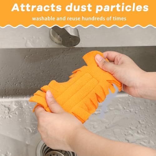 6 Pcs Reusable Duster Refills Washable Pads - Image 5