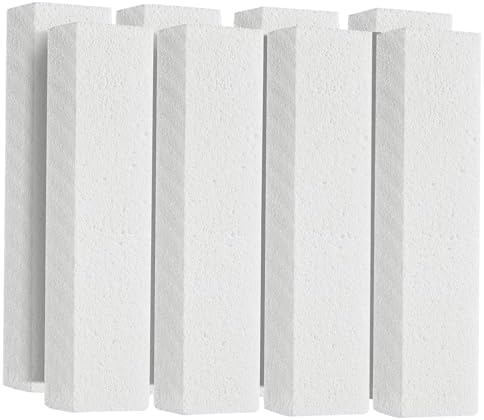 8 Pack Pumice Stone for Toilet Bowl Cleaning, Scouring Stick Remove Hard Water by FALAMON