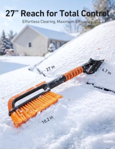 AstroAI 27" Snow Brush and Ice Scrapers - Image 3