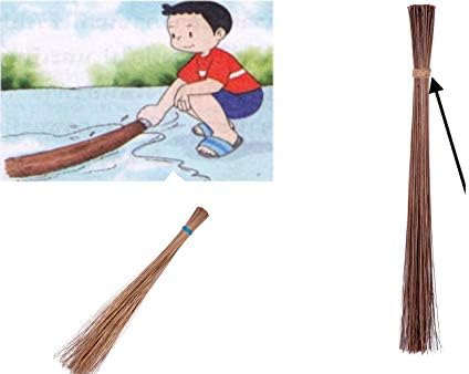 Handcrafted Coconut Stick – Natural Outdoor Sweeper - Image 6