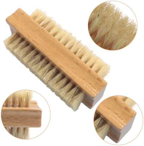 2 PCS Wooden Nail Brush - Image 4