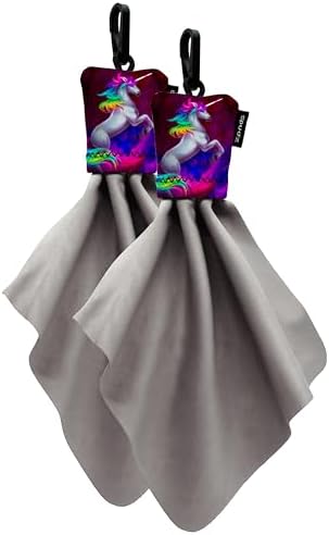 SPUDZ Classic Microfiber Lens Cleaner – Clip-On Pouch, Washable – by SPUDZ