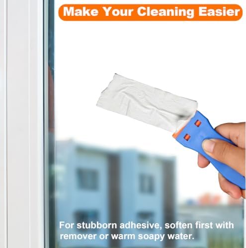 KUSUFEFI Plastic Razor Blade Scraper, Cleaning Scraper Remover - Image 4
