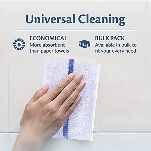 Cleaning Towels, 100% Cotton Bar Mops, 36 Pack - Image 3
