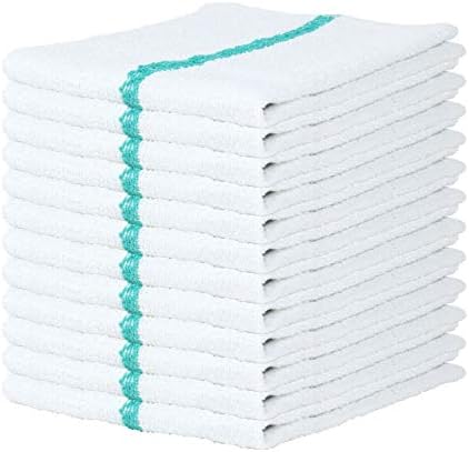 Arkwright Bar Mop Towels, 100% Cotton Kitchen Dishcloths, Absorbent Quick Dry by Arkwright