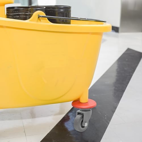 4pcs Heavy Duty Mop Bucket Wheels - Image 6