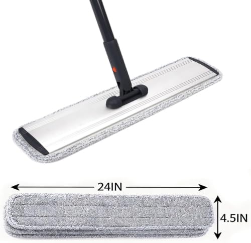 24 Inch Microfiber Mop Pads 5 Pack - Image 2