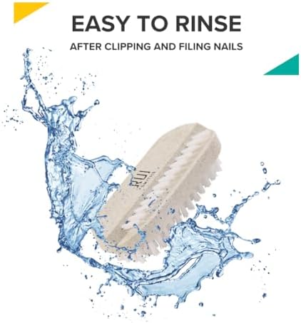 Rui Smiths Rui Smiths Nail Cleaning Brush 2-Sided Bristles - Image 3