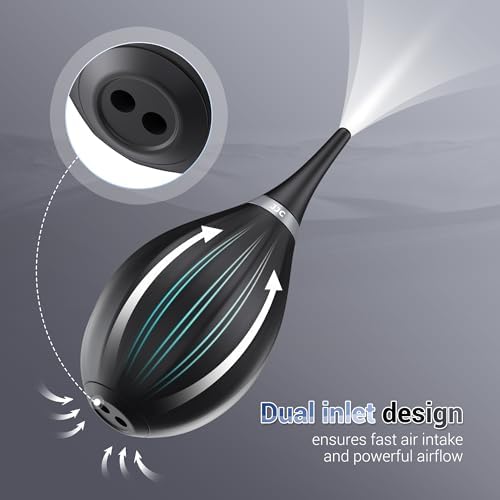 Soft Tip Silicone Camera Dust Blower Lens Air Blower - Image 2
