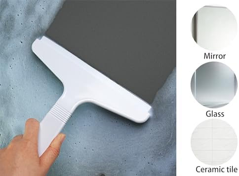 New Talent 2 PCS Shower Squeegee White, - Image 5
