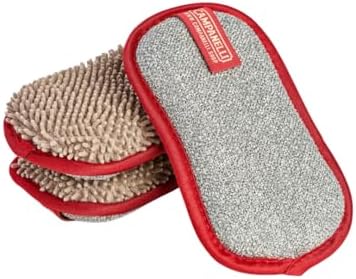 CAMPANELLI Washable & Reusable Dual-Sided Microfiber Dish Sponge by CampanelliProducts