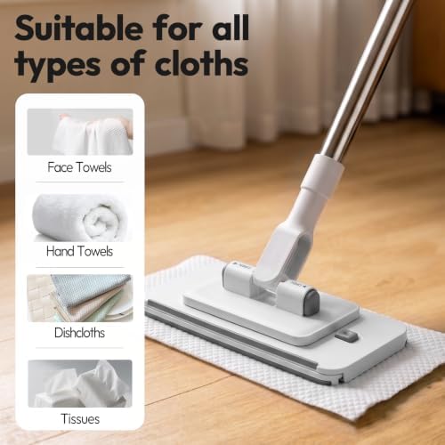 SOPAMI Enlarged Snap Grip Flat Floor Mop - Image 3