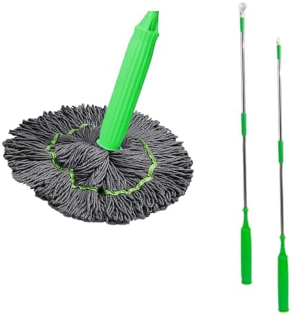 2 in 1 Dehydrated Mop, Self-Wringing Twist Mops by Suseton