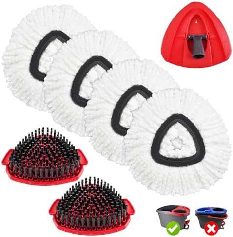 7 Pack Mop Heads Replacements for O Cedar, MOp Replace Heads for EasyWring 1 by Heuihm
