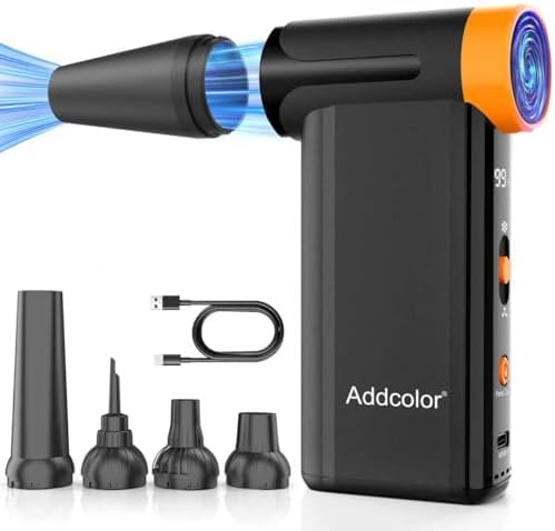Compressed Air Duster 2000mAh*2 Addcolor AD51 by ADDCOLOR